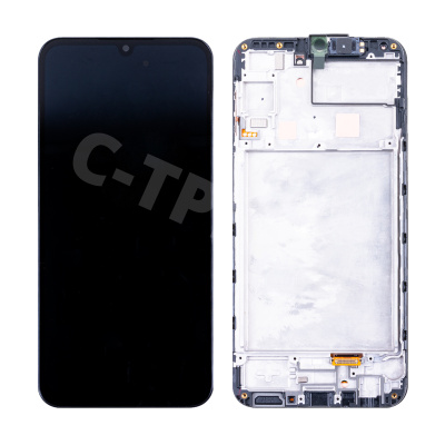 Дисплей для Samsung Galaxy A24 4G (A245F) модуль с рамкой Черный - OR (SP)