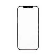 Стекло для переклейки iPhone 12 Pro Max (A2411) с OCA пленкой Черный - OR (Mitsubishi)
