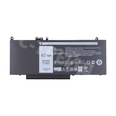 Аккумуляторная батарея для ноутбука Dell Latitude E5470 (6MT4T) 8000 mAh