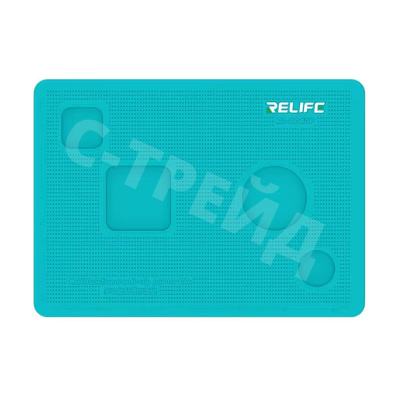 Коврик Relife RL-004DP для наклейки пленок с отверстиями под камеру (противоскользящий, 254*353 мм)
