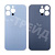 Задняя крышка для iPhone 13 Pro Max (A2645) Голубой (стекло, широкий вырез под камеру, логотип)