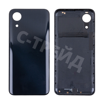 Задняя крышка для Samsung Galaxy A03 Core (A032F) Черный (Глянцевая)