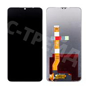 Дисплей для OPPO A17k (CPH2471) в сборе с тачскрином Черный - OR