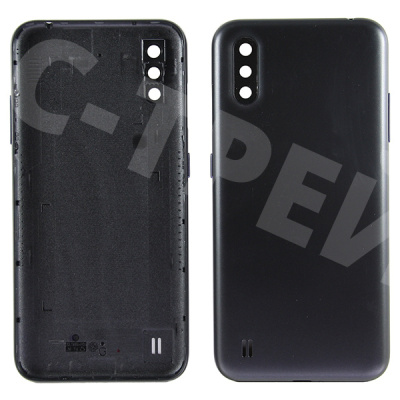 Задняя крышка для Samsung Galaxy A01 (A015F) Черный