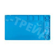 Коврик Mechanic V53 для пайки (380*210 мм, силикон, магнитный, термостойкий, с ячейками)