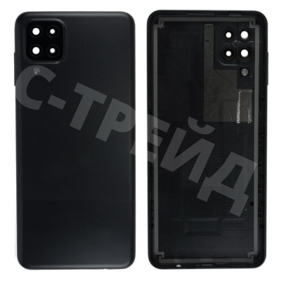Задняя крышка для Samsung Galaxy A12/A12 Nacho (A125F/A127F) Черный