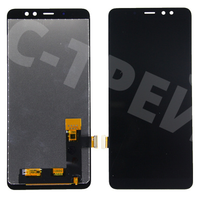 Дисплей для Samsung Galaxy A8+ 2018 (A730F) в сборе с тачскрином Черный - (In-Cell)