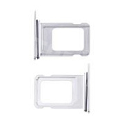 Держатель SIM для iPhone 15 Pro/15 Pro Max (1 Sim) (A3102/A3106) Белый