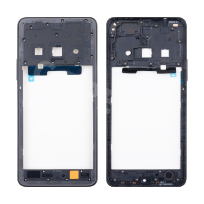 Средняя часть для Xiaomi Redmi A3/A3x/Poco C61 (23129RN51X/24048RN6CG/2312BPC51X) Черный