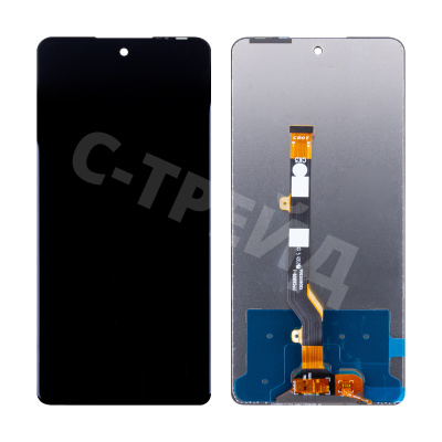 Дисплей для Infinix Note 30 4G (X6833B/X6716B) в сборе с тачскрином Черный - OR