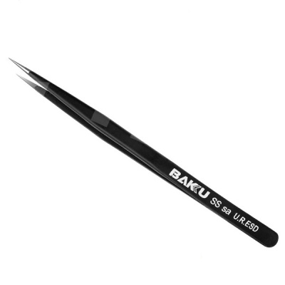Пинцет прямой BAKU SS-sa