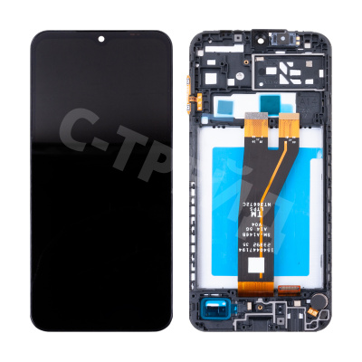 Дисплей для Samsung Galaxy A14 5G (A146B) модуль с рамкой Черный - OR Ref. (SP)