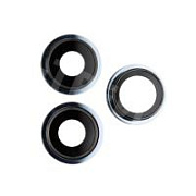 Стекло камеры для iPhone 13 Pro/13 Pro Max (комплект 3 шт.) Синий