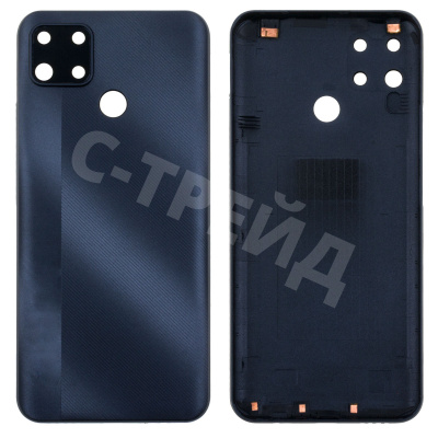 Задняя крышка для Realme C25/C25s (RMX3191/RMX3195) Черный