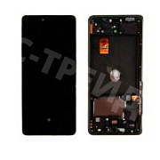 Дисплей для Samsung Galaxy S20 FE/S20 FE 5G (G780F/G781B) модуль с рамкой Синий - OR (SP)