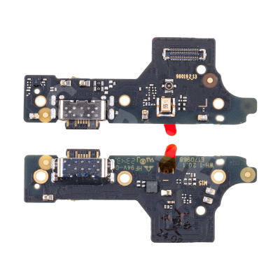 Шлейф для Xiaomi Redmi 12 4G (23053RN02Y) плата системный разъем/микрофон - Премиум