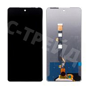 Дисплей для Tecno Spark 10 Pro (KI7) в сборе с тачскрином Черный - OR