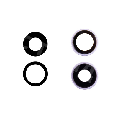 Стекло камеры для iPhone 17 (комплект 2 шт.) Фиолетовый