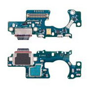 Шлейф для Samsung Galaxy Z Flip6 (F741B) плата системный разъем/микрофон - Премиум