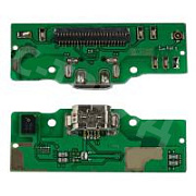 Шлейф для Samsung Galaxy Tab A 8" (T295/T290) плата системный разъем/микрофон