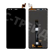 Дисплей для Nokia C01 Plus (TA-1383) в сборе с тачскрином Черный - Оптима