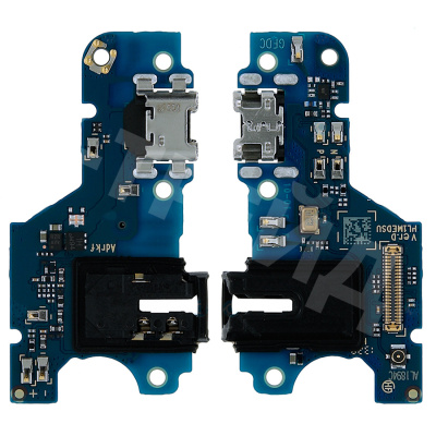 Шлейф для Huawei Honor 9A/Y6p (MOA-LX9N/MED-LX9N) плата на системный разъем/разъем гарнитуры/микрофон