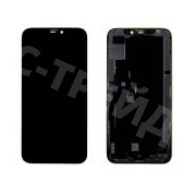 Дисплей для iPhone Xs в сборе с тачскрином Черный - OR
