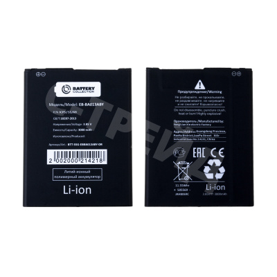 Аккумулятор для Samsung Galaxy A01 Core (A013F) (EB-BA013ABY) - Battery Collection (Премиум)