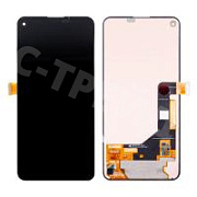 Дисплей для Google Pixel 5a (G1F8F/G4S1M) в сборе с тачскрином Черный - OR