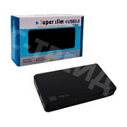 Внешний корпус для жесткого диска DM-2508 (SATA 2.5", USB 3.0, пластик) Черный