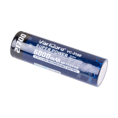 Аккумулятор 21700 VariCore 3.7V 6000 mAh 20A Высокотоковый