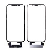 Стекло для переклейки iPhone 12 Pro Max (A2411) с OCA пленкой + тачскрин + рамка Черный - OR (Mitsubishi)