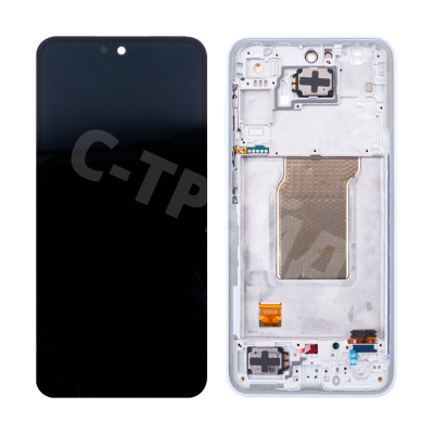 Дисплей для Samsung Galaxy A35 5G (A356E) модуль с рамкой Голубой - OR (SP)