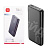 Внешний Аккумулятор (Power Bank) XO PR182 10000 mAh (10W, USB, MicroUSB, Type-C, LED индикатор) Черный