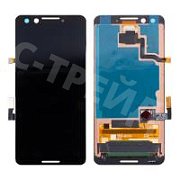 Дисплей для Google Pixel 3 (G013A) в сборе с тачскрином Черный - OR