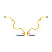 Шлейф для Tecno Pova Neo 3 (LH6n) сканер отпечатка пальцев Синий