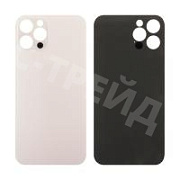 Задняя крышка для iPhone 12 Pro (A2407) Золото (стекло, широкий вырез под камеру, логотип)