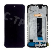 Дисплей для Xiaomi Redmi Note 11S 4G/Poco M4 Pro 4G (2201117SY/2201117PG) модуль с рамкой Черный - (In-Cell)