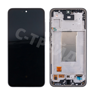 Дисплей для Samsung Galaxy A36 5G (A366B) модуль с рамкой Черный - OR (SP)