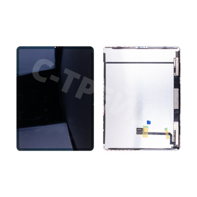 Дисплей для iPad Pro 12.9" 2018/2020 (A1876/A1895/A2014/A2069/A2229/A2232/A2233) в сборе с тачскрином Черный - OR100 (Снятый, без ремонта)