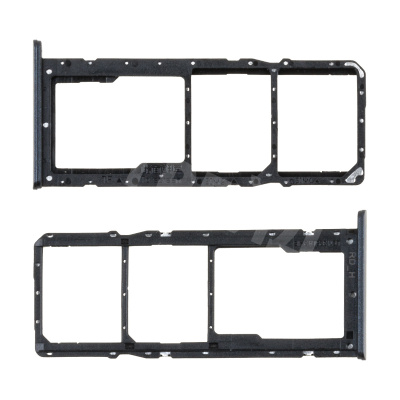 Держатель SIM для Realme C21/Narzo 50i (RMX3201/RMX3235) Черный