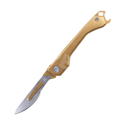 Нож-скальпель (складной, в комплекте лезвие №24)