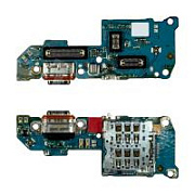 Шлейф для Realme 14T 5G (RMX5078) плата системный разъем/разъем SIM/микрофон - Премиум