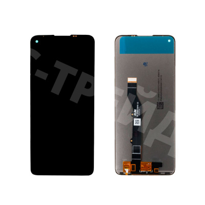 Дисплей для Motorola Moto G9 Plus (XT2087) в сборе с тачскрином Черный - Оптима