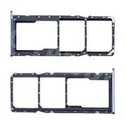 Держатель SIM для Realme C35 (RMX3511) Черный