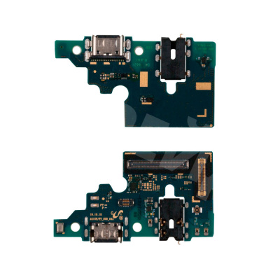 Шлейф для Samsung Galaxy A51 (A515F) плата системный разъем/разъем гарнитуры/микрофон - Премиум