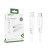 Кабель Type-C - Lightning Acefast C3-01 (3A, 30W, PD, MFI, 1.2 м) Белый Кабель Type-C - Lightning Acefast C3-01 (3A, 30W, PD, MFI, 1.2 м) Белый