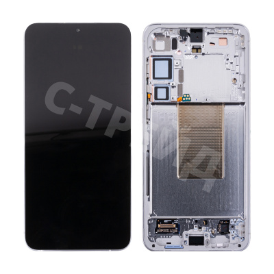 Дисплей для Samsung Galaxy S24+ (S926B) модуль с рамкой Серый - OR (SP)