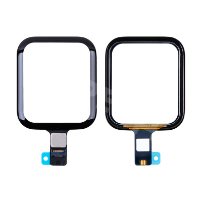 Стекло для переклейки Apple Watch 5/SE/SE 2022/SE 2023 (40 мм) в сборе с тачскрином и OCA пленкой Черный - OR (Mitsubishi)