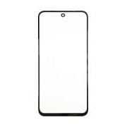 Стекло для переклейки Tecno Spark Go 1 (KL4) с OCA пленкой Черный - OR (Mitsubishi)